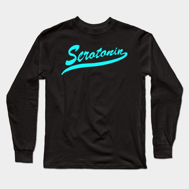 Serotonin Long Sleeve T-Shirt by JGC